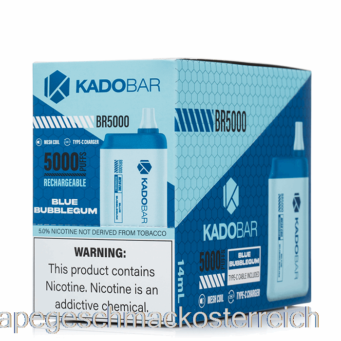 [5er-Pack] Kado Bar BR5000 Einweg-Vape-Geschmack